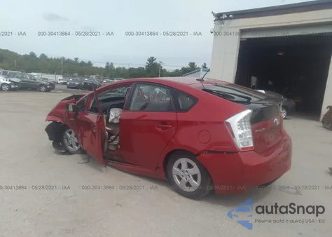 2011 Toyota Prius Two из США, поврежденный, VIN JTDKN3DUXB0298052